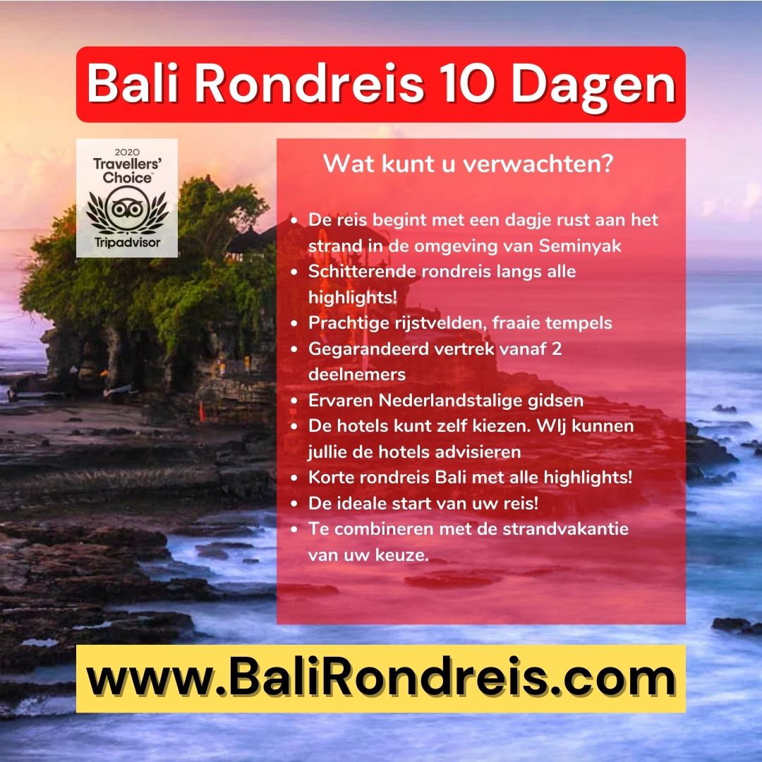 Rondreis Bali 10 Dagen